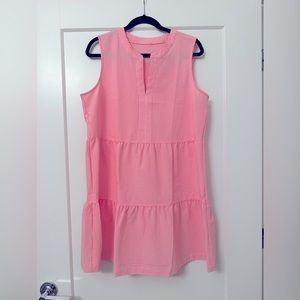 Vineyard Vines Performance Collection, pink pinstripe, worn once (too big)